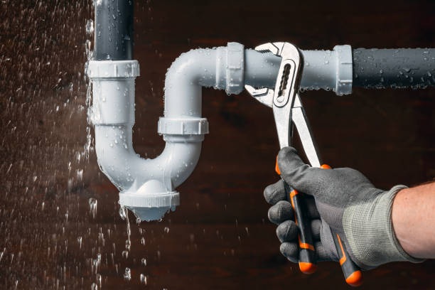 Professional Leak Detection technician working in Tully, NY